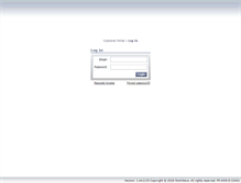 Tablet Screenshot of portal.cookspest.com